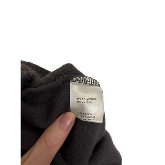 White Fox Shorts Womens Medium Shadow Gray Offstage Lounge VOL. 3 Fleece Pockets - Picture 5 of 5